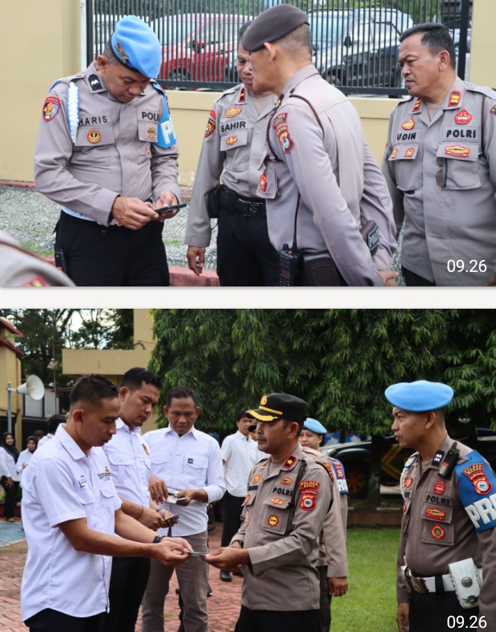 Sidak Gaktiblin Sipropam Polres Maros, Kasipropam Tegaskan Tidak Ada Toleransi bagi Anggota Bermasalah